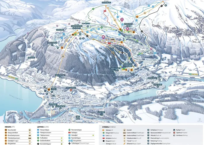Flott Pa Voss I Trastolsvegen Med 3 Soverom 6 Sengeplasser Apartamento