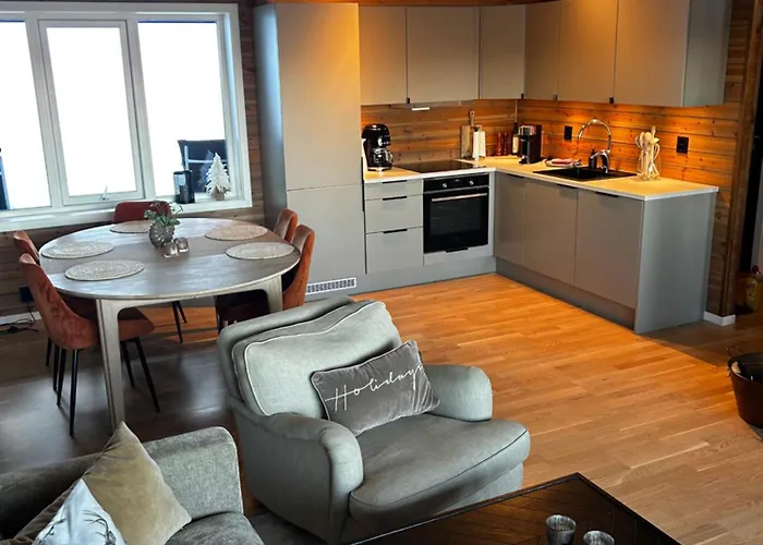 Apartament Flott Pa Voss I Trastolsvegen Med 3 Soverom 6 Sengeplasser